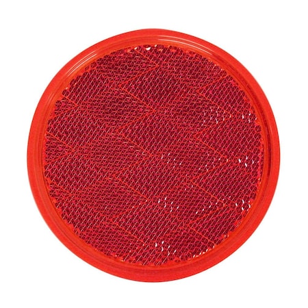 Red Lens 3316 Round Without Housing Adhesive Backing